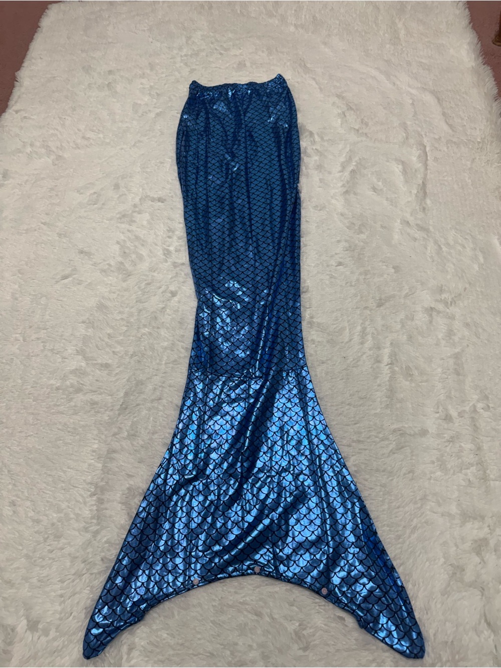 New L metallic mermaid tail costume skirt kids girls Halloween